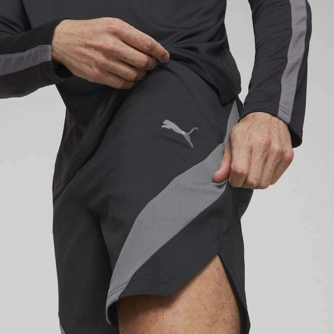 Puma På Tilbud Svart Passform Vevd 7" Treningsshorts Herre