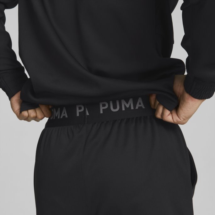 Black Fit Pwrfleece 7" Treningshorts Menn Puma På Tilbud