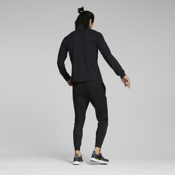 Puma På Tilbud Svart Tog Utenom Sesongen Poly Treningsjoggere For Menn