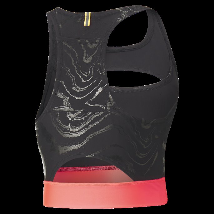 Black-sunset Glow Puma På Tilbud Ultraform Dames Cropped Running Tank-topp