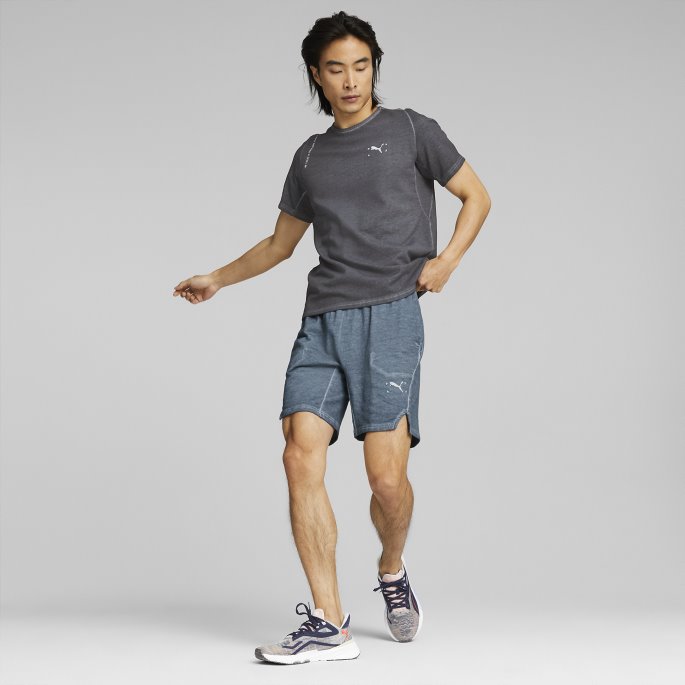 Puma På Tilbud Re:collection Strikkede Treningsshorts For Menn Kveldshimmel