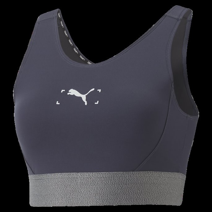 Puma På Tilbud Parisian Night Re:collection Mid Impact Sports-bh Kvinner
