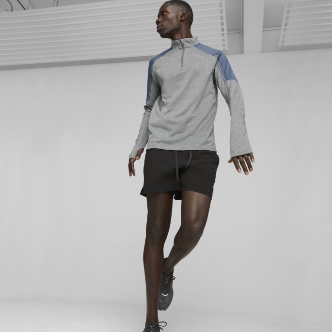 Puma På Tilbud Sesonger 5" Joggeshorts Menn Svart