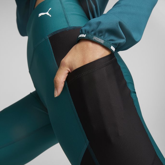 Fit Eversculpt 7-8 Treningsleggings Kvinner Puma På Tilbud Varsity Grønn-svart