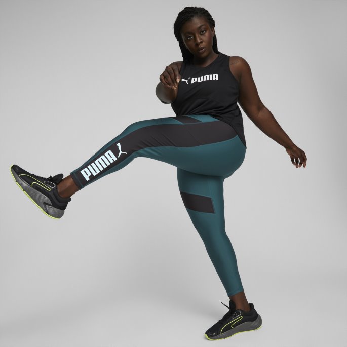 Fit Eversculpt 7-8 Treningsleggings Kvinner Puma På Tilbud Varsity Grønn-svart