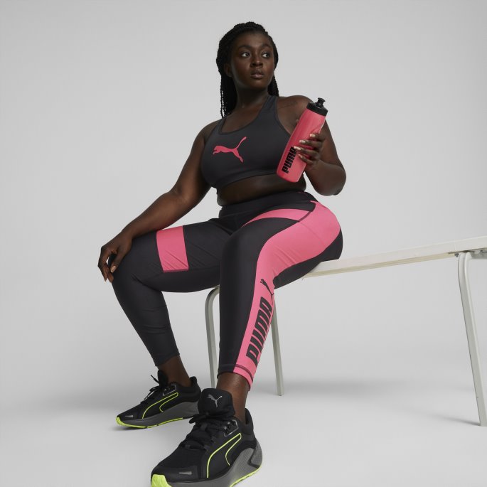 Svart-solnedgang Rosa Passform Eversculpt 7-8 Treningsleggings Kvinner Puma På Tilbud