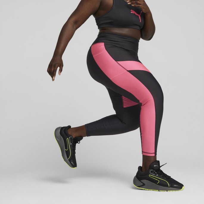 Svart-solnedgang Rosa Passform Eversculpt 7-8 Treningsleggings Kvinner Puma På Tilbud