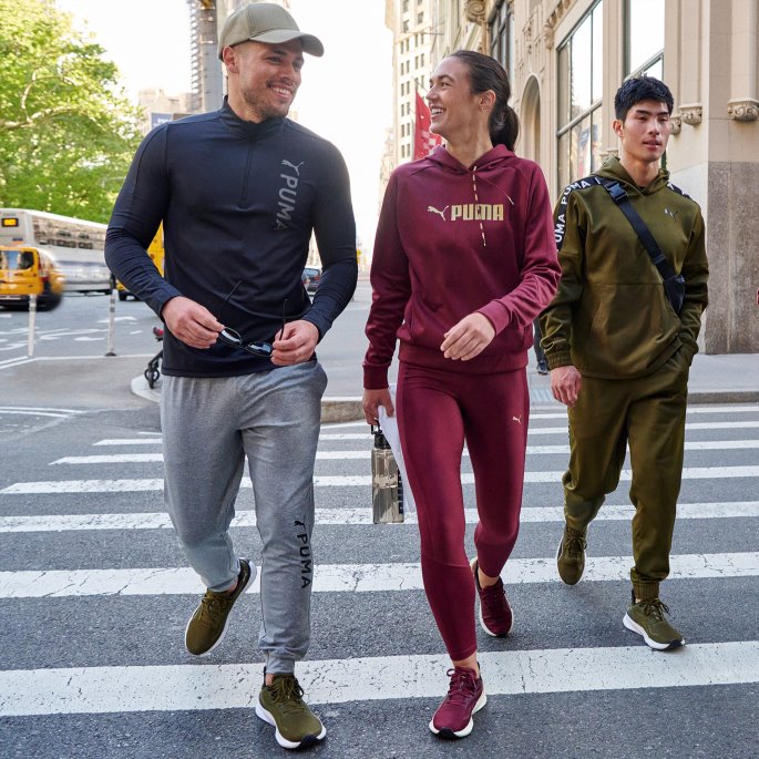 Puma På Tilbud Passform Eversculpt Kvinners Høy Midje Treningstights Aubergine