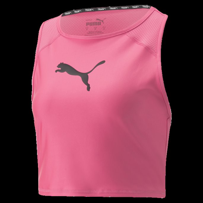 Puma På Tilbud Passer Eversculpt Trenings-topp For Kvinner Solnedgang Rosa