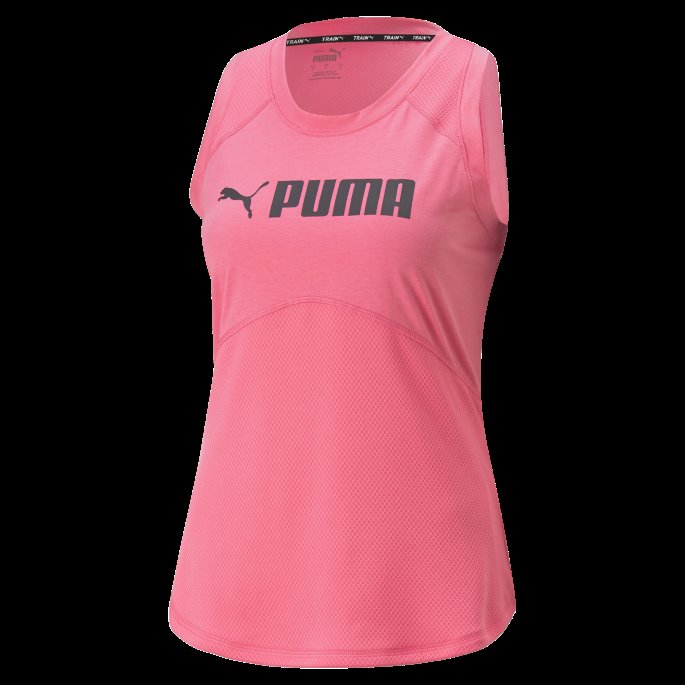 Solnedgang Rosa Passform Logo Treningsskjorte Damer Puma På Salg