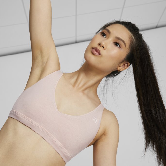 Pust Ut Cross Studio Dame Sports Bh Puma På Tilbud Rosenkvarts Lyng
