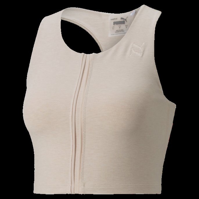 Puma På Salg Pust Ut Klipp Ut Studio Trening Crop Top Kvinner Rosenkvarts Lyng