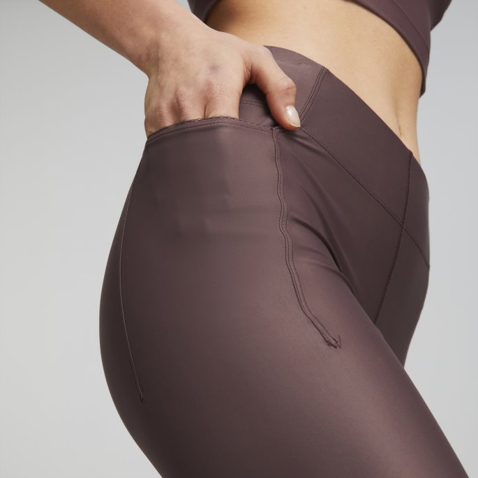 Puma På Tilbud Dusty Plum Studio Yourmove Ultrabare 7-8 Treningsleggings Kvinner