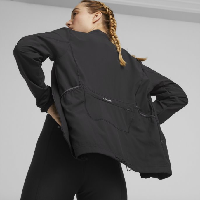Puma På Tilbud Run Ultraweave S Vevd Løpejakke Dame Svart