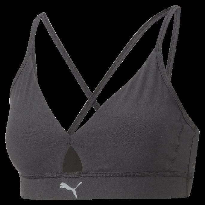 Svart Puma På Tilbud Skyspunnet Treningsbralette Kvinner