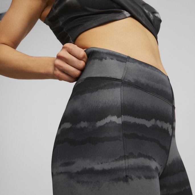 Studio Your Move Printed Training Leggings Dame Sort-geo Print Puma På Tilbud