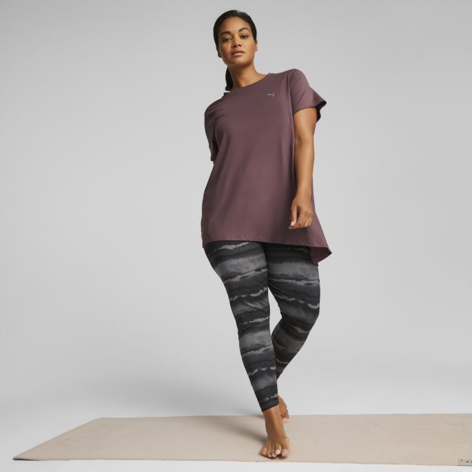 Studio Your Move Printed Training Leggings Dame Sort-geo Print Puma På Tilbud