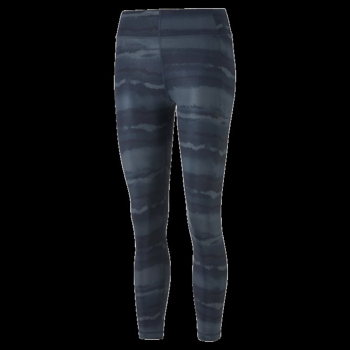 Marine Blue-geo Print Studio Your Move Printed Training Leggings Kvinner Puma På Tilbud