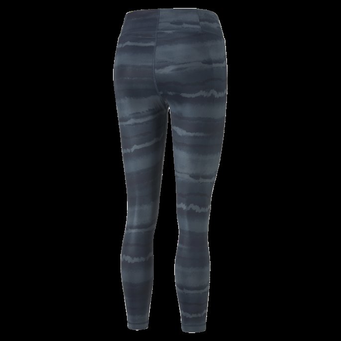 Marine Blue-geo Print Studio Your Move Printed Training Leggings Kvinner Puma På Tilbud