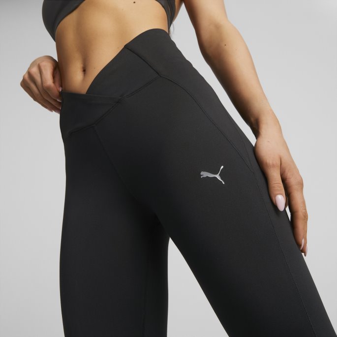 Studio Yogini Cross Treningsleggings I Full Lengde Kvinner Puma På Tilbud Svart