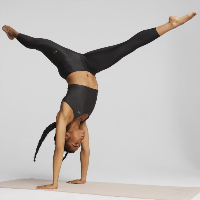 Puma På Salg Studio Ultrabare Strappy Trening Crop Top Kvinner Svart