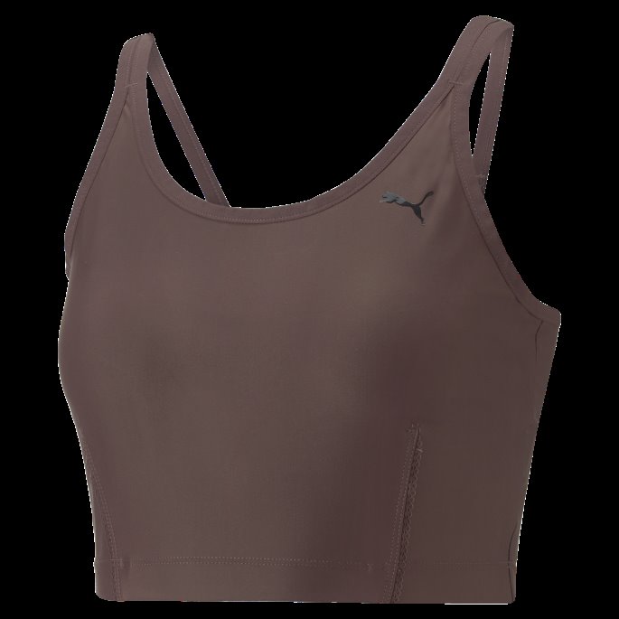 Studio Ultrabare Strappy Trening Crop Top Kvinner Puma På Tilbud Støvete Plomme