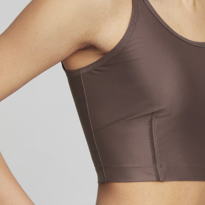Studio Ultrabare Strappy Trening Crop Top Kvinner Støvete Plomme Puma På Salg