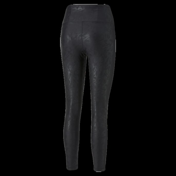 Safari Glam Høy Midje 7-8 Treningsleggings Dame Svart-pels Ekte Puma På Tilbud