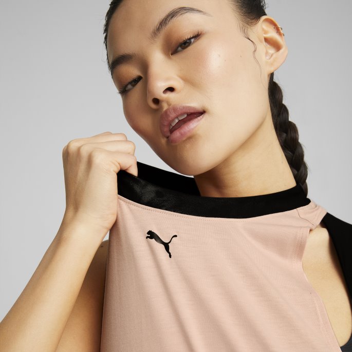Rose Quartz Puma På Salg Safari Glam Trening Tank Topp Kvinner