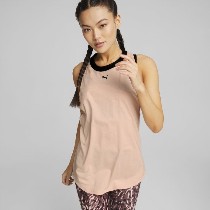 Rose Quartz Puma På Salg Safari Glam Trening Tank Topp Kvinner