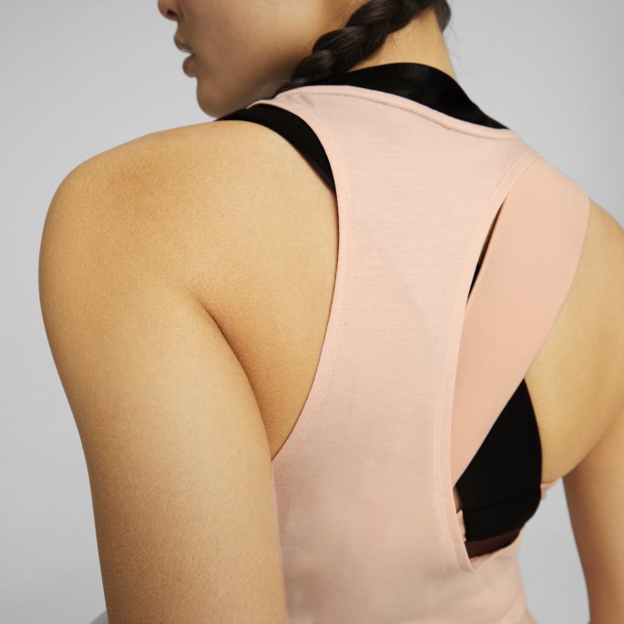 Rose Quartz Puma På Salg Safari Glam Trening Tank Topp Kvinner