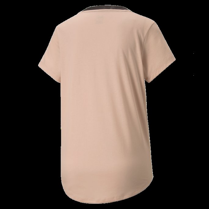 Rose Quartz Puma På Tilbud Safari Glam Kortermet Treningsskjorte For Kvinner