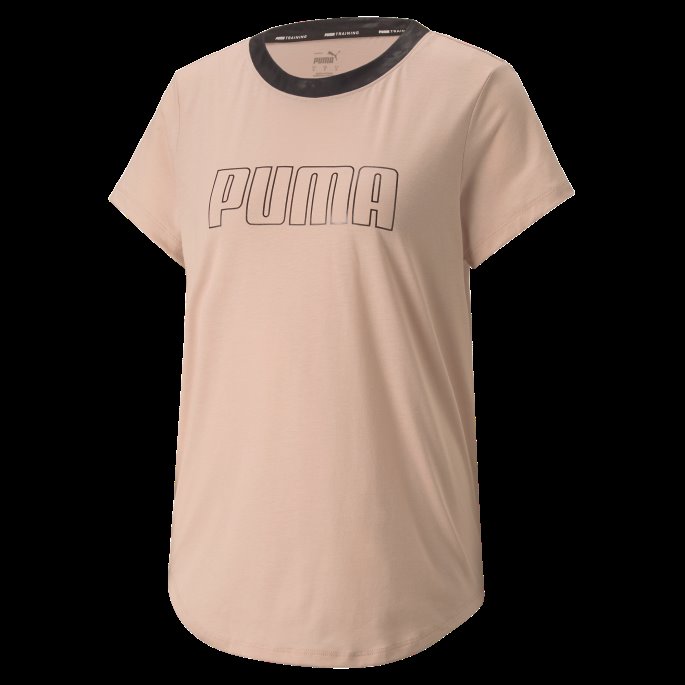Puma På Tilbud Rosenkvarts Safari Glam Kortermet Treningsskjorte For Kvinner