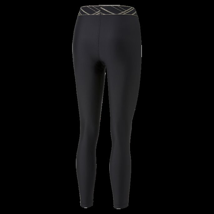 Deco Glam Høy Midje Treningstights I Full Lengde Dame Svart-deco Glam Puma På Salg