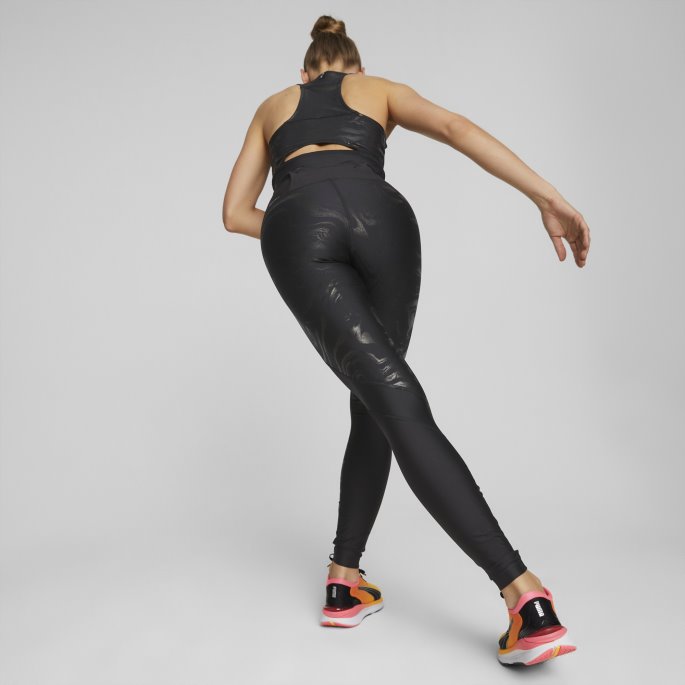 Svart Puma På Tilbud Ultraform Høy Midje Joggetights I Full Lengde For Kvinner