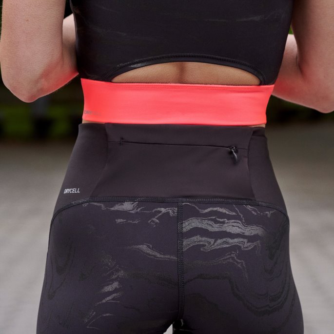 Svart-solnedgang Glød Ultraform Høy Midje Full Lengde Joggetights For Kvinner Puma På Salg