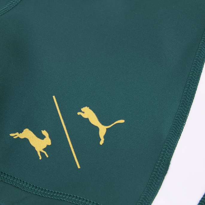 Puma På Tilbud X Tracksmith Short Tights Dame Varsity Green