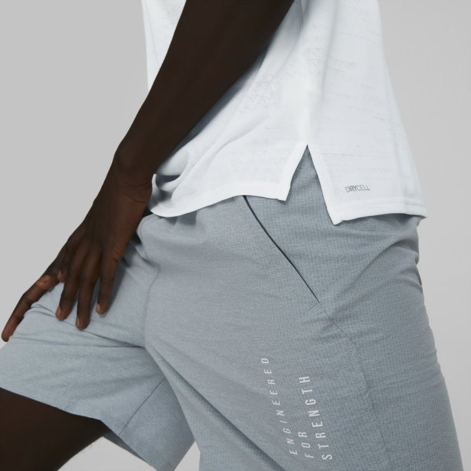 Jacquard Kortermet Treningsskjorte Herre Puma På Tilbud Hvit