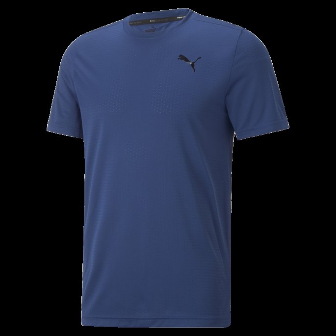 Blazing Blue Puma På Tilbud Favoritt Blaster Treningsskjorte For Menn