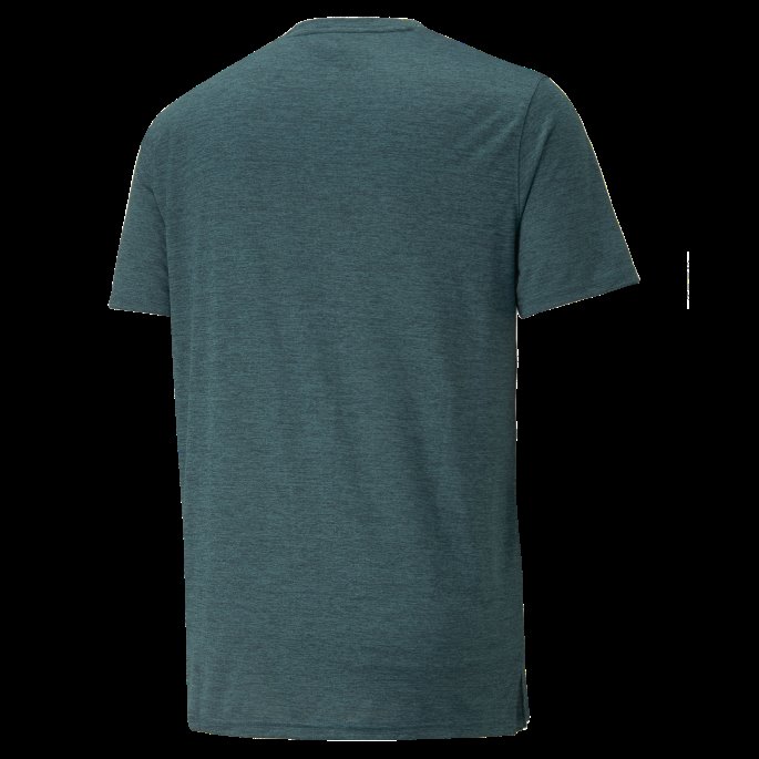 Puma På Tilbud Varsity Green Heather-aop Cat Favoritt Heather Cat Training Tee Menn