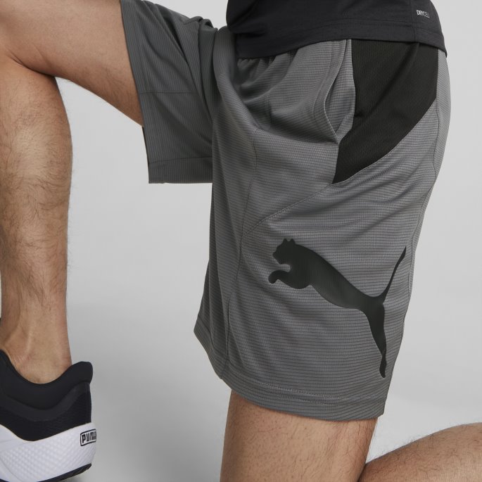 Favoritt Katt Strikket 8" Treningsshorts Herre Castlerock Puma På Salg