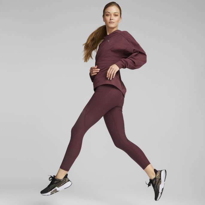 Puma På Tilbud Aubergine Lyng Cloudspun Hw 7-8 Treningstights Dame