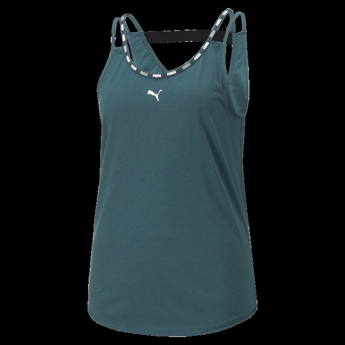 Sterk Tri-blend Treningsskjorte Damer Puma På Tilbud Varsity Green