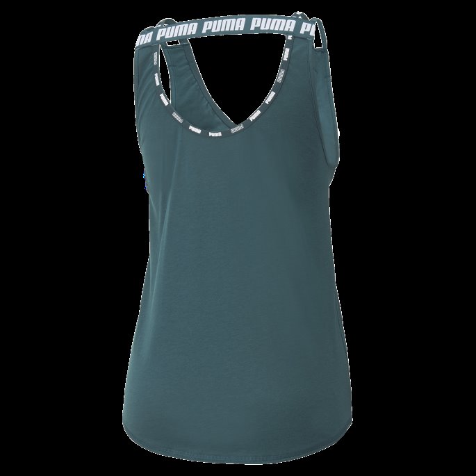 Sterk Tri-blend Treningsskjorte Damer Puma På Tilbud Varsity Green