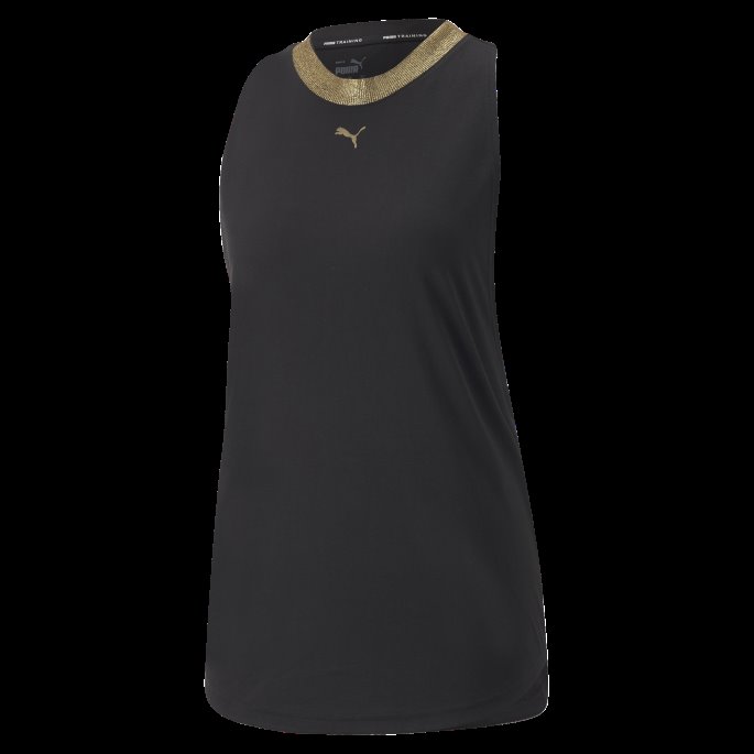 Svart Deco Glam Treningsskjorte Damer Puma På Salg