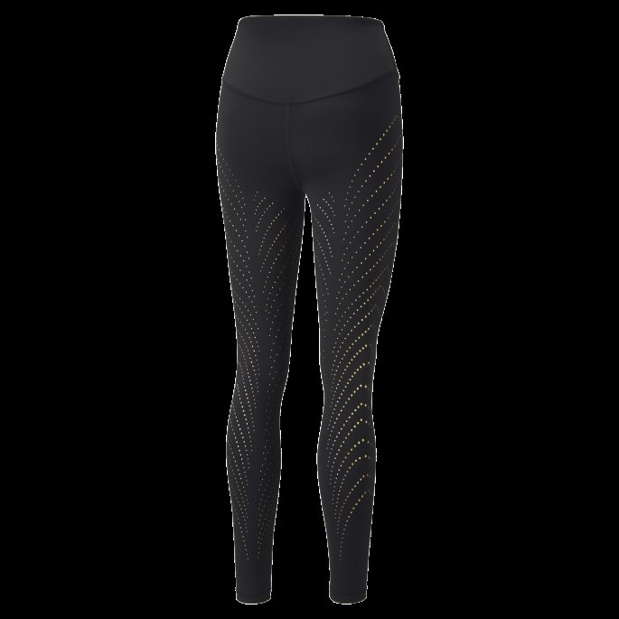 Forever Luxe Grafisk Treningsleggings Dame Svart-deco Gulltrykk Puma På Salg