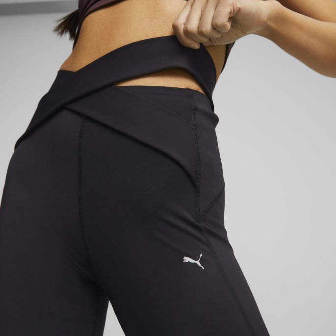 Fashion Luxe Ellavate Høy Midje Full Lengde Treningsleggings For Kvinner Puma På Tilbud Svart