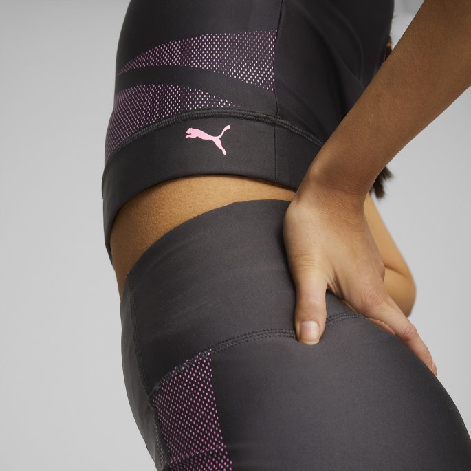 Svart-solnedgang Rosa Eversculpt Fitted Trenings-topp Kvinner Puma På Tilbud