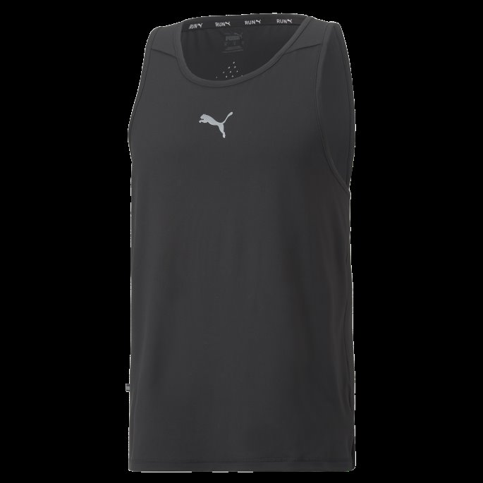 Run Cloudspun Running Singlet Menn Svart Puma På Tilbud