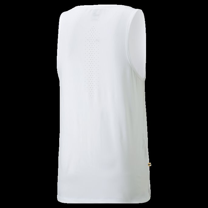 Puma På Salg White Run Cloudspun Running Singlet Menn